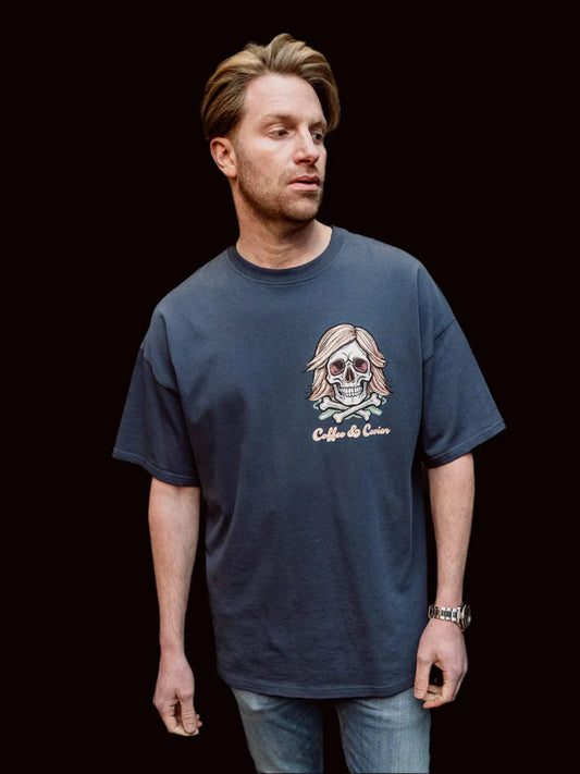 Skull & Bones Oversized Crew Neck T-Shirt side