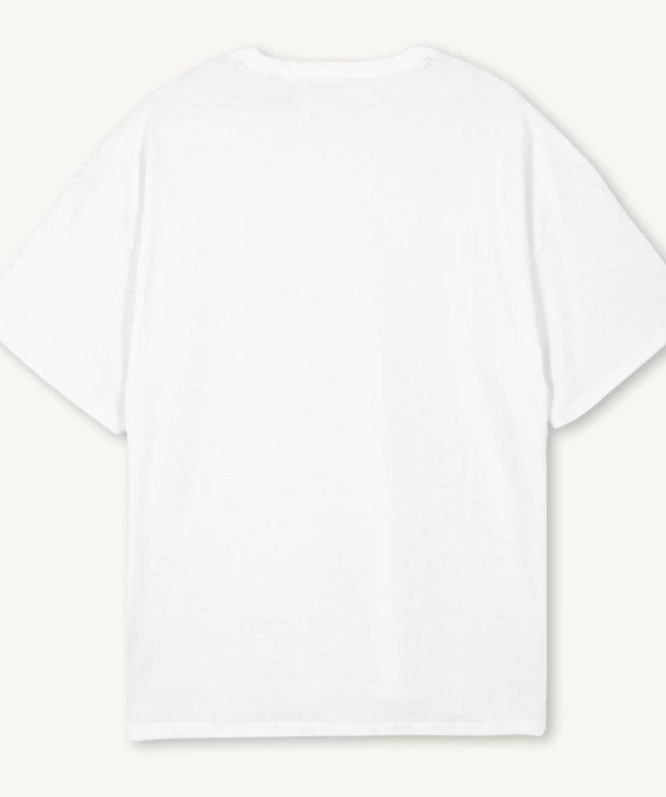 Blue Buddha Oversized Crew Neck T-Shirt Back