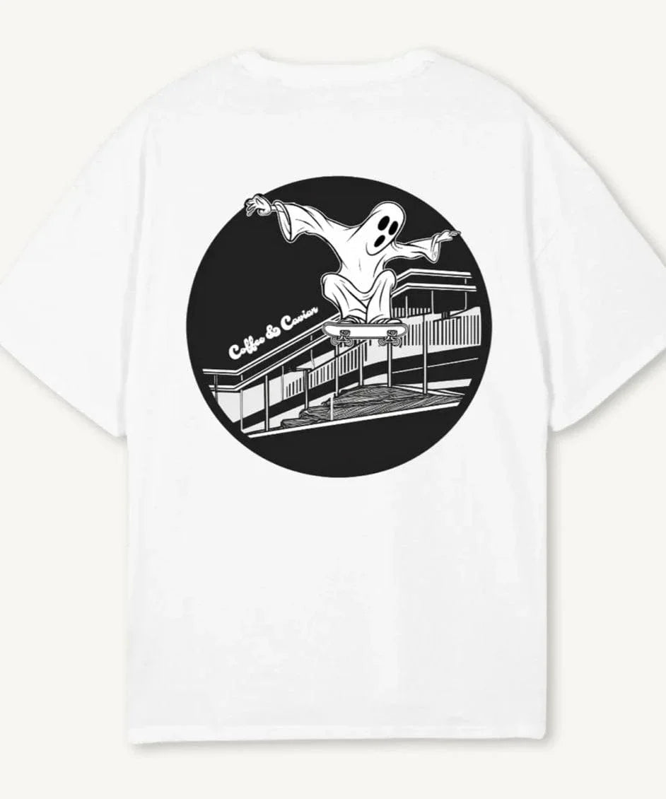 SB Ghost Oversized Crew Neck T-Shirt Back