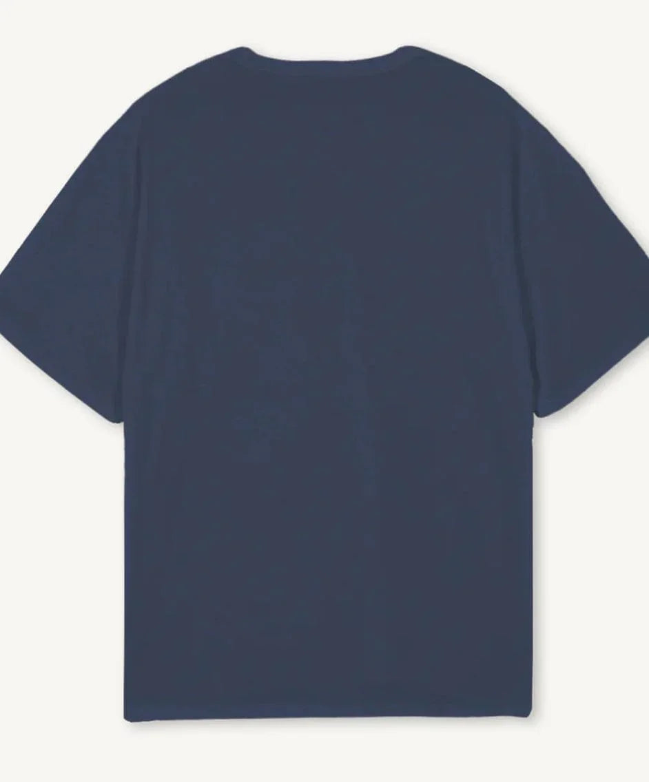 Skull & Bones Oversized Crew Neck T-Shirt Back