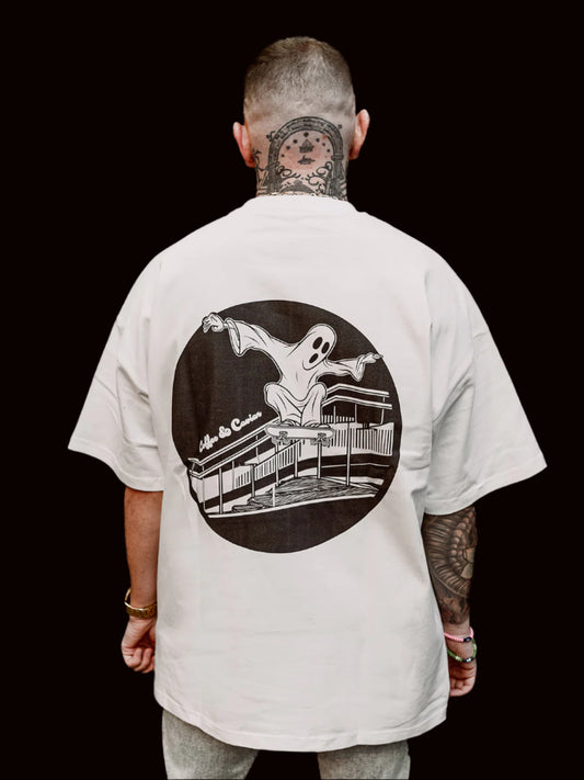 SB Ghost Oversized Crew Neck T-Shirt back