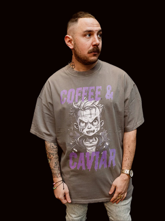 Zombie Boy Oversized Crew Neck T-Shirt side