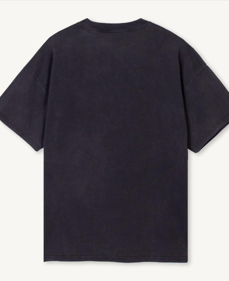 Rainbow Gorilla Oversized Crew Neck T-Shirt Back